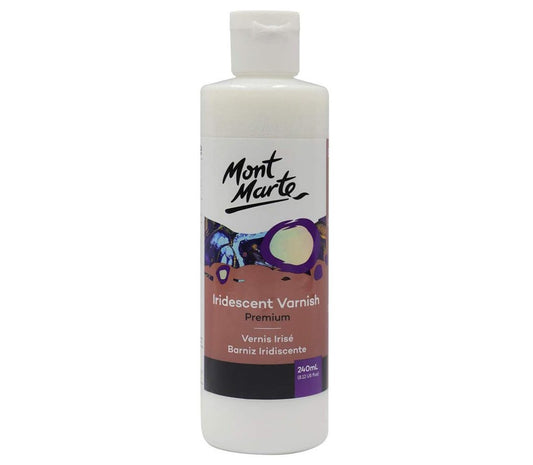 Mont Marte Acryl Firnis - 240ml, Irisierender Glanz