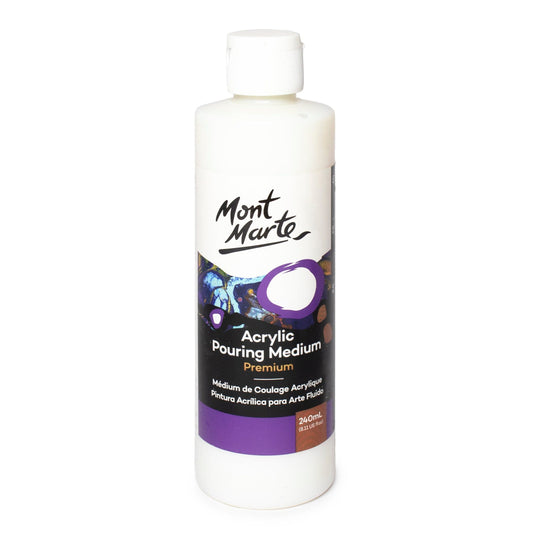 Mont Marte Acrylic Pouring Medium -  240ml/ 1 Liter