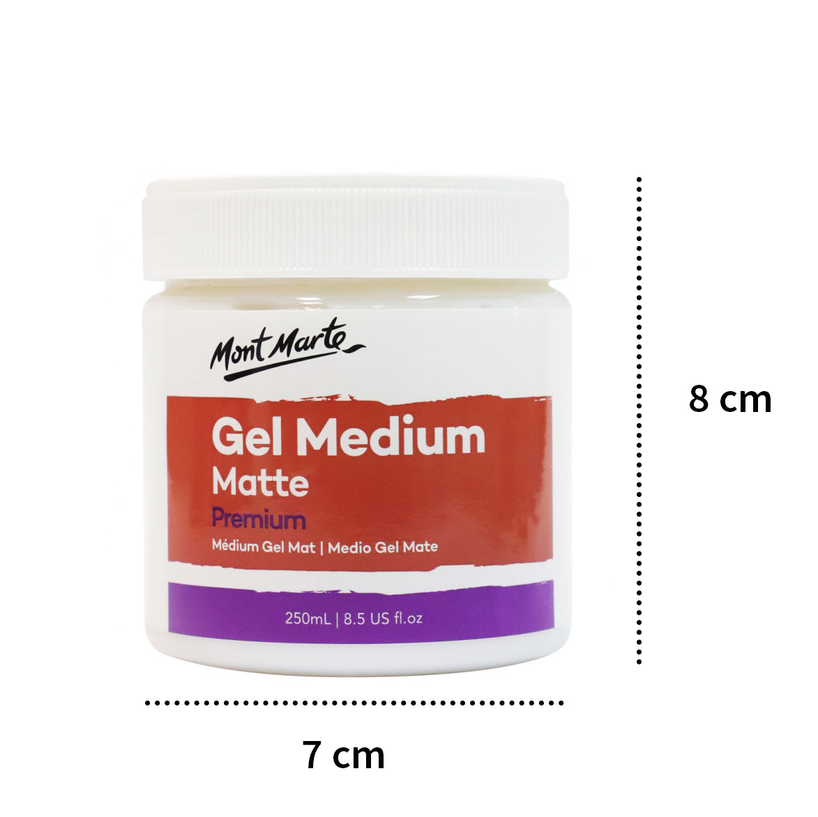 Mont Marte Mattes Gelmedium - 250 ml